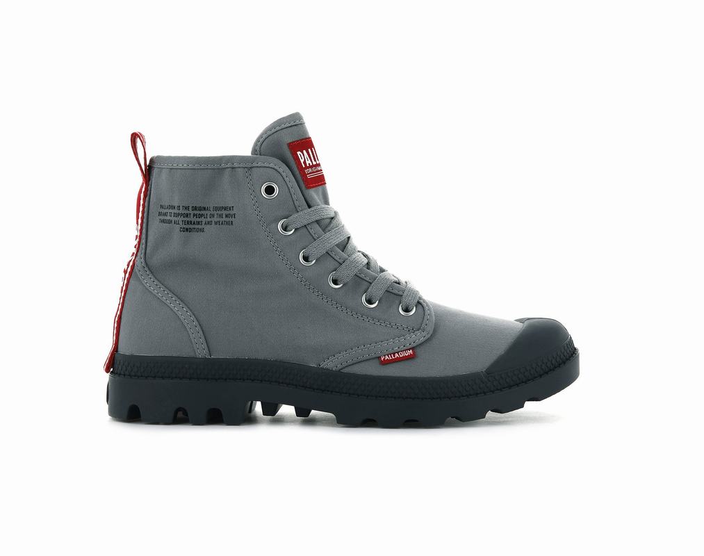 Palladium Pampa Hi Dare Muške Čizme Tamno Sive ||HK5813924||